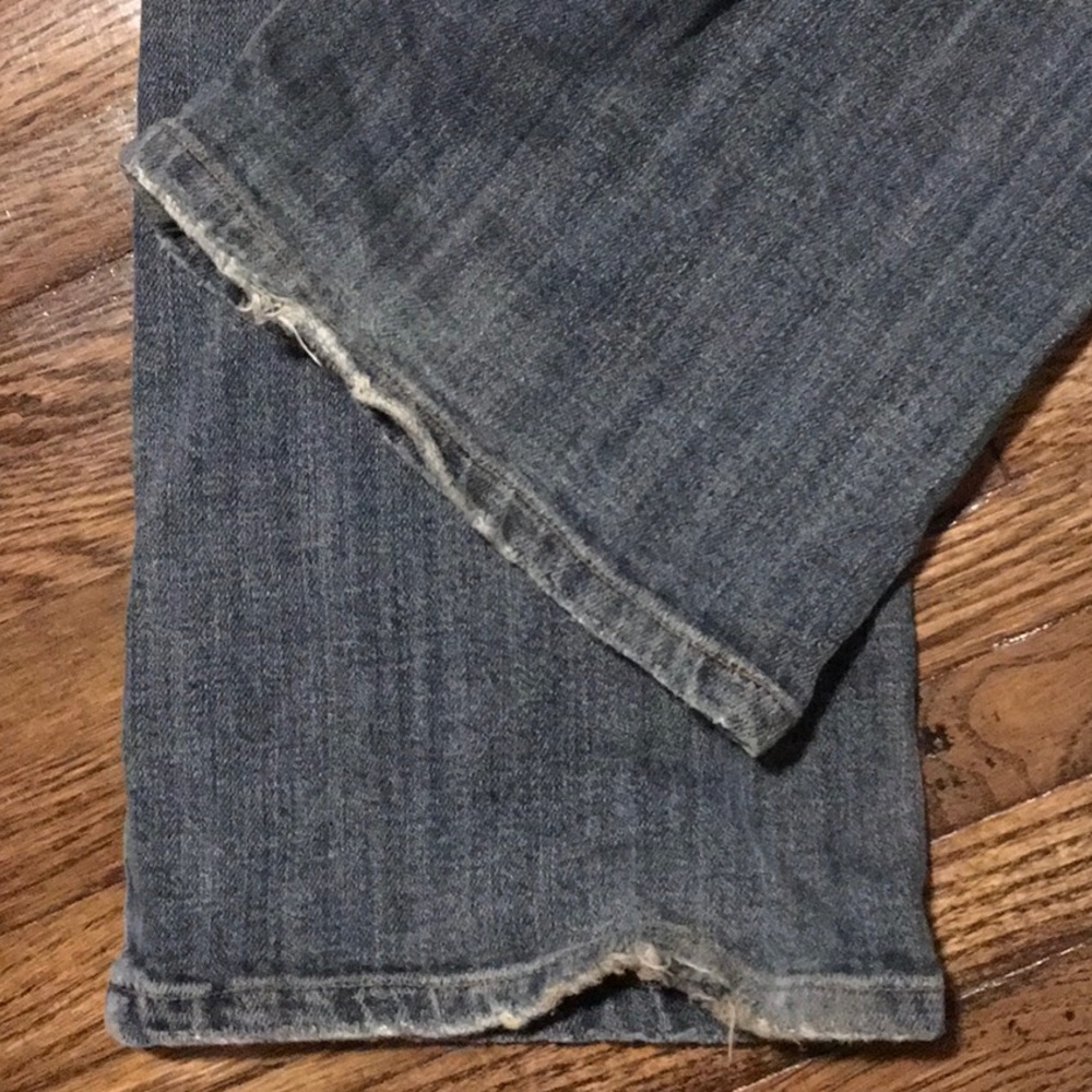 Vintage Z. Cavaricci Stone Wash Denim Y2K Women's Jeans Size 7 - Picture 11 of 11